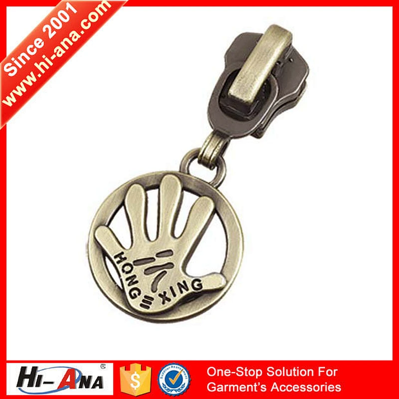 Over 95% of clients place repeat orders Custom zipper slider reversible