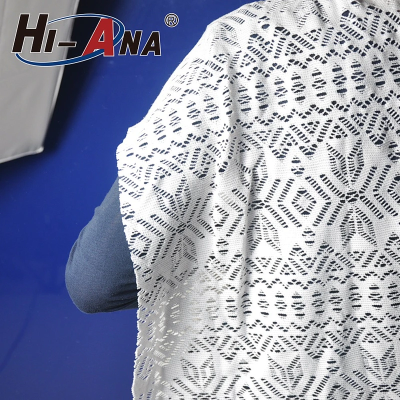 hi-ana lace3 20 QC staffs ensure the quality Cheaper tulle lace fabric
