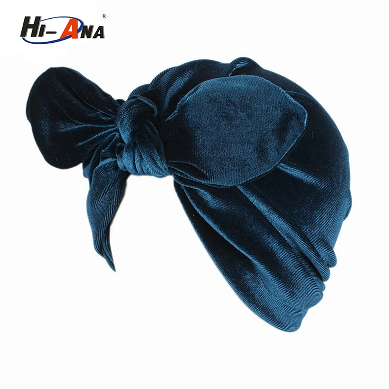 wholesale 2018 New trade two-tone braided head cap India turban hat for women