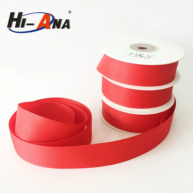 Custom made print logo hot selling ribbon grosgrain characters