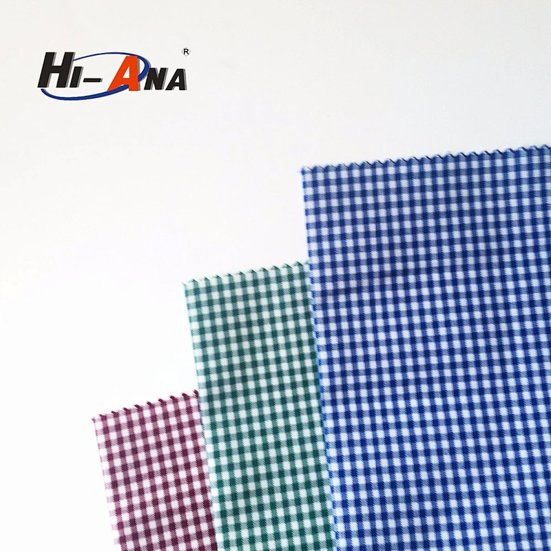 hi-ana fabric1 One to one order following Cheaper yarn dyed shirting fabric