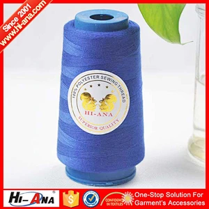 Fully stocked dyed polyester durability