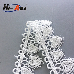 Familiar in OEM and ODM customized designs are accepted chantilly lace fabric