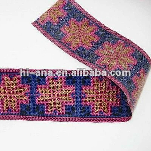 width:8cm adhesive/hot fix lace trimming China supplier
