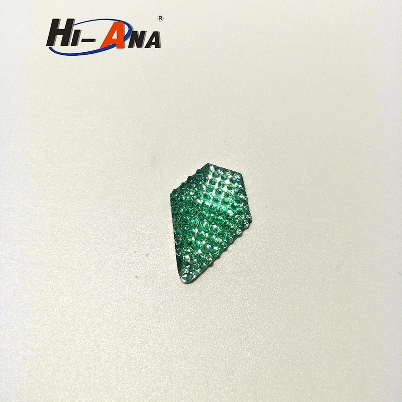hi-ana rhinestone2 Custom made print logo Cheap color rhinestone decorations