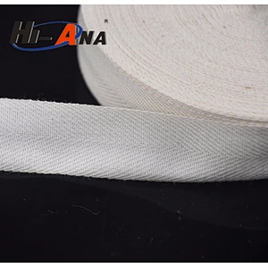 woven cotton ribbon size:1-1/2inch.100% Raw