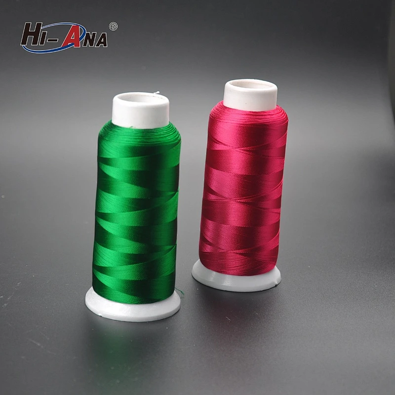 15 years factory experience Top quality thick embroidery thread