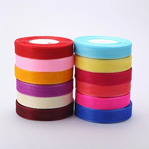 Team race and club various colors silk ribbon embroidery supplies
