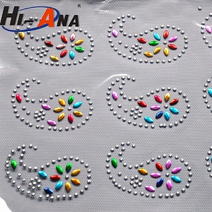 hi-ana rhinestone3 Familiar in oem odm factory Cheaper softball rhinestone iron on transfer