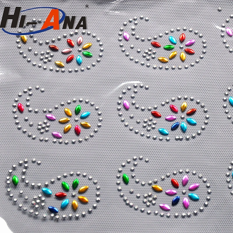 hi-ana rhinestone3 Familiar in oem odm factory Cheaper softball rhinestone iron on transfer