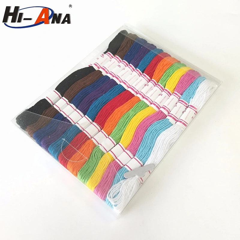 20 QC staffs ensure the quality customised LOGO printed crochet cotton thread patterns