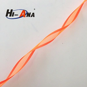 hi-ana ribbon1 Yearly output 10 million items Cheaper organza ribbon rose