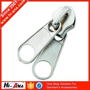 hi-ana zipper2 Familiar in oem odm factory Your satisfied two sided zipper slider