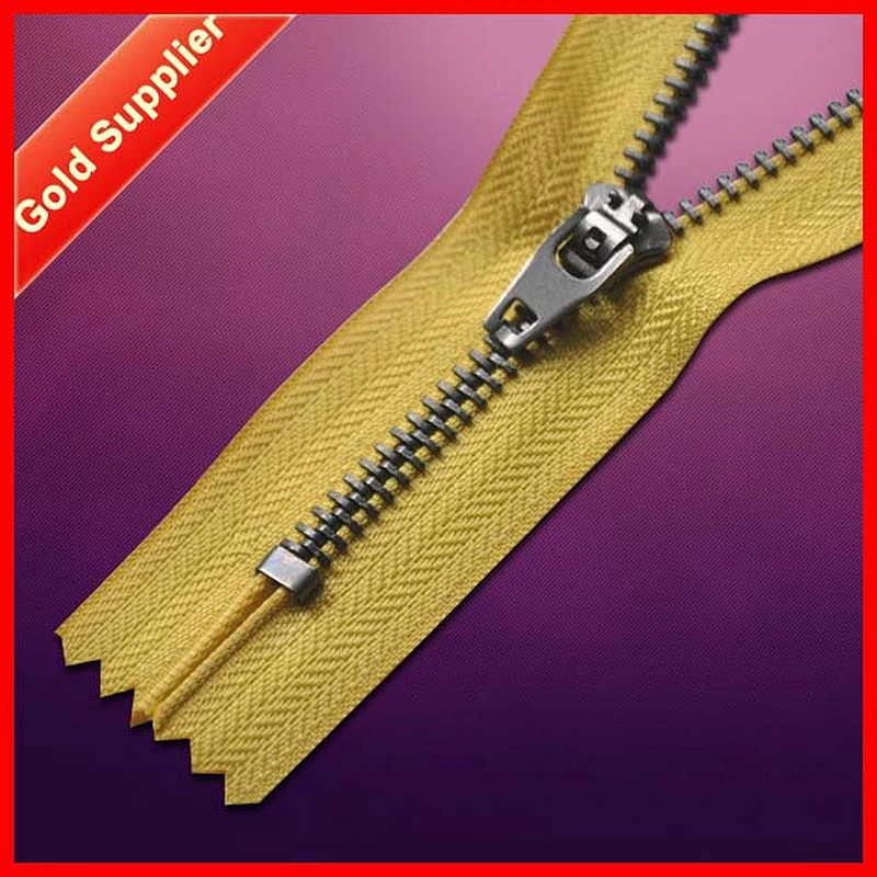 Best hot selling color teeth dress zippers