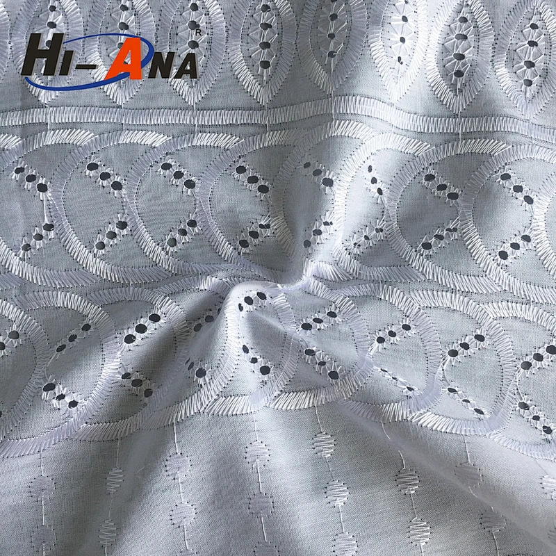 hi-ana lace3 Our factories 20 years'experience Good Price white cotton lace fabric