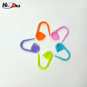 Colorful small plastic pin count 100pcs mixed color weaving tools