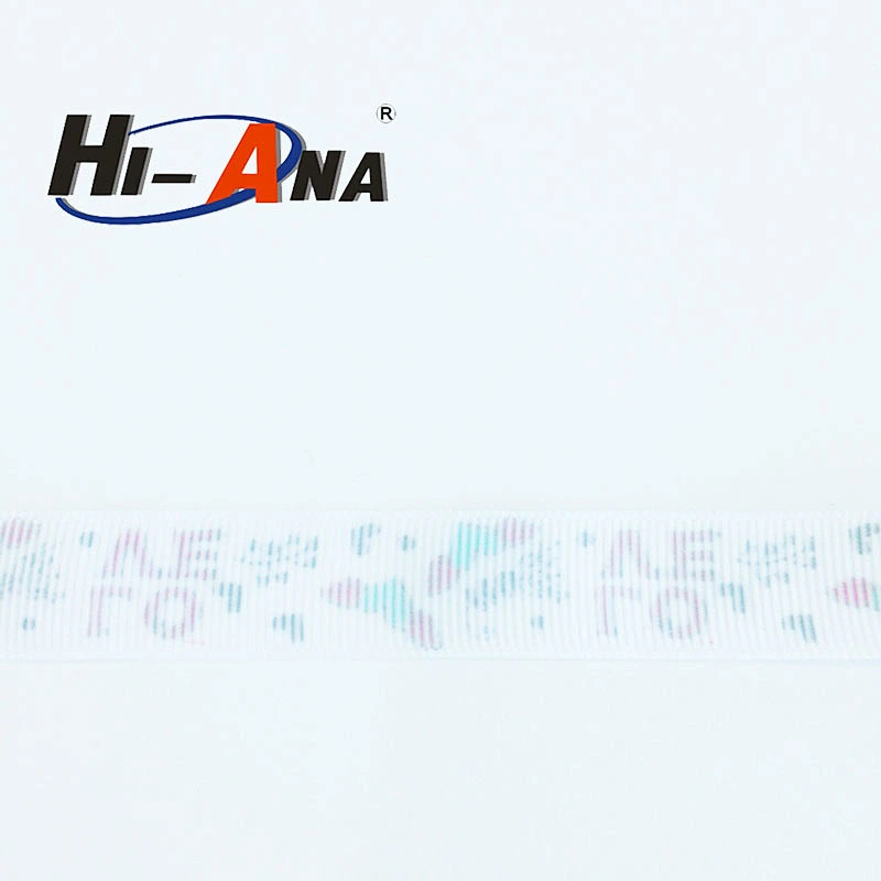 Direct factory prices Factory supplier satin ribbon with printed
