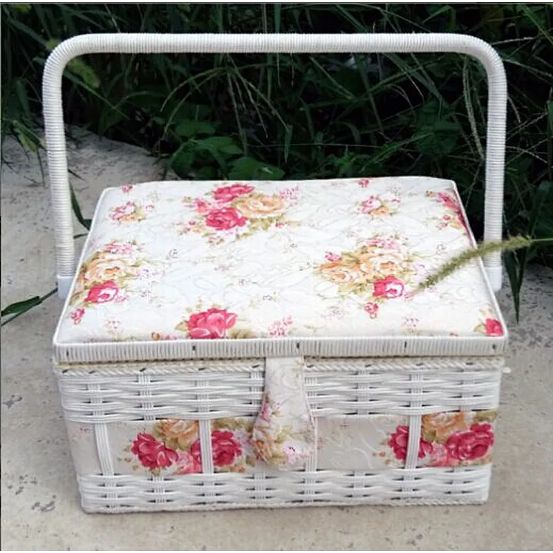 hi-ana Sewing kit Storage basket, basket technology, weaving basket needle box line baskets
