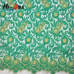 hi-ana fabric1 20 QC staffs ensure the quality Fashion design fabric lace