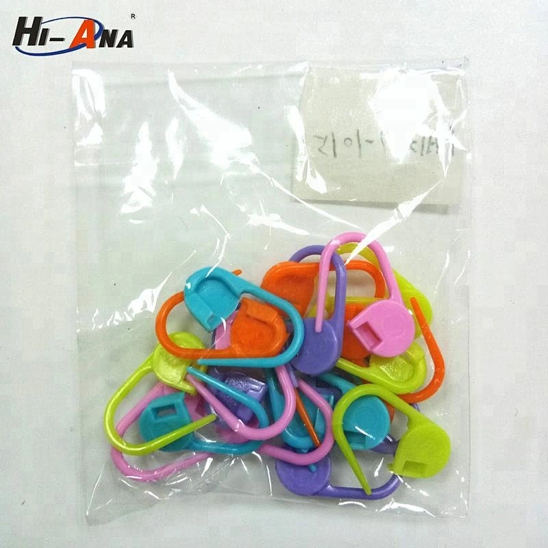 Colorful small plastic pin count 100pcs mixed color weaving tools
