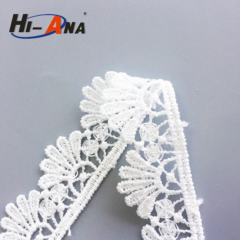 Stict QC 100% High fashion chemical lace fabric