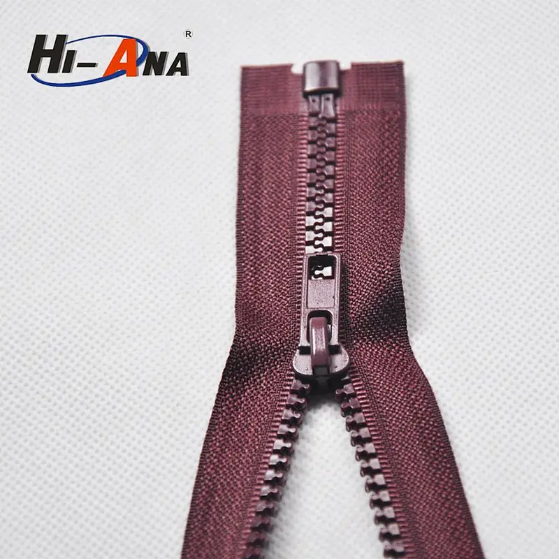 Top quality control apparel accessory silver zippers