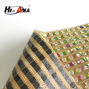 hi-ana rhinestone3 Familiar in OEM and ODM Beautiful rhinestone trim chain