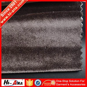 hi-ana fabric2 One stop solution for various colors velvet fabric for sofa