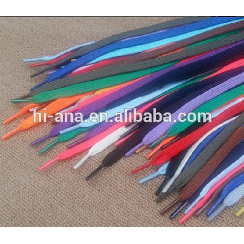 High-quality fine fashion double hollow hollow lace with canvas shoes shoelaces wholesale