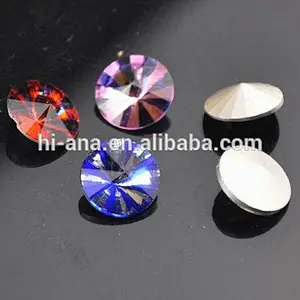 glass stone shoes ornament
