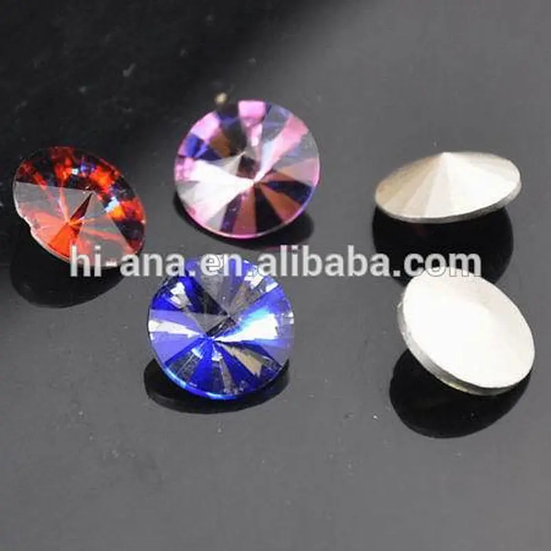 glass stone shoes ornament
