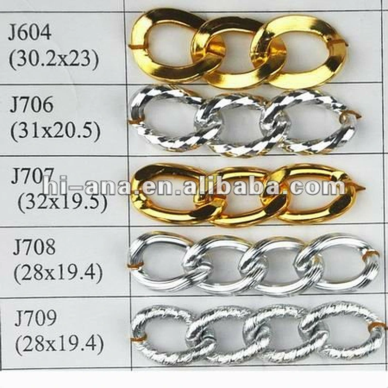 fashion alum chain trim for decoration