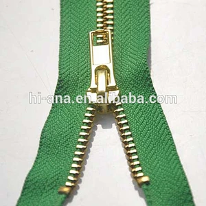 #5 Metal Gold Teeth Zipper C/E, A/L