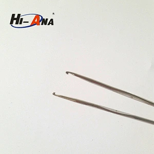 Steel crochet needle set