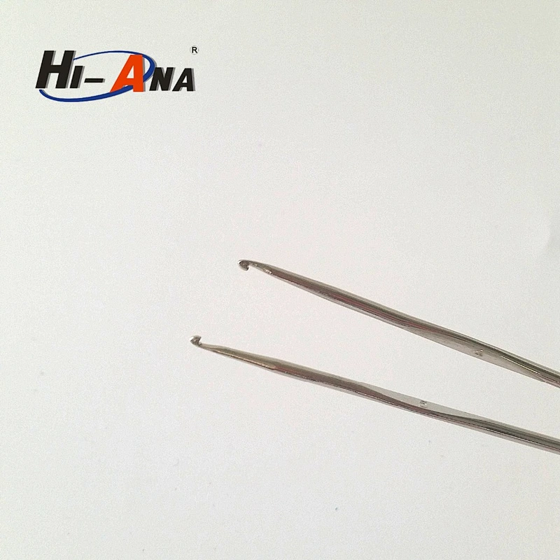 Steel crochet needle set