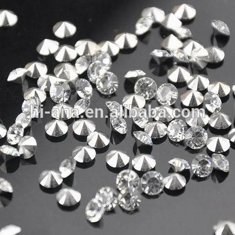 decorative glass diamonds