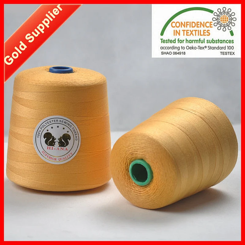 100% Spun Polyester Tailoring Threads