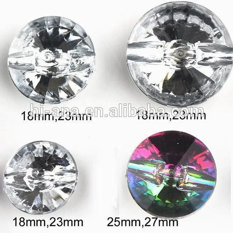 crystal rhinestone buttons