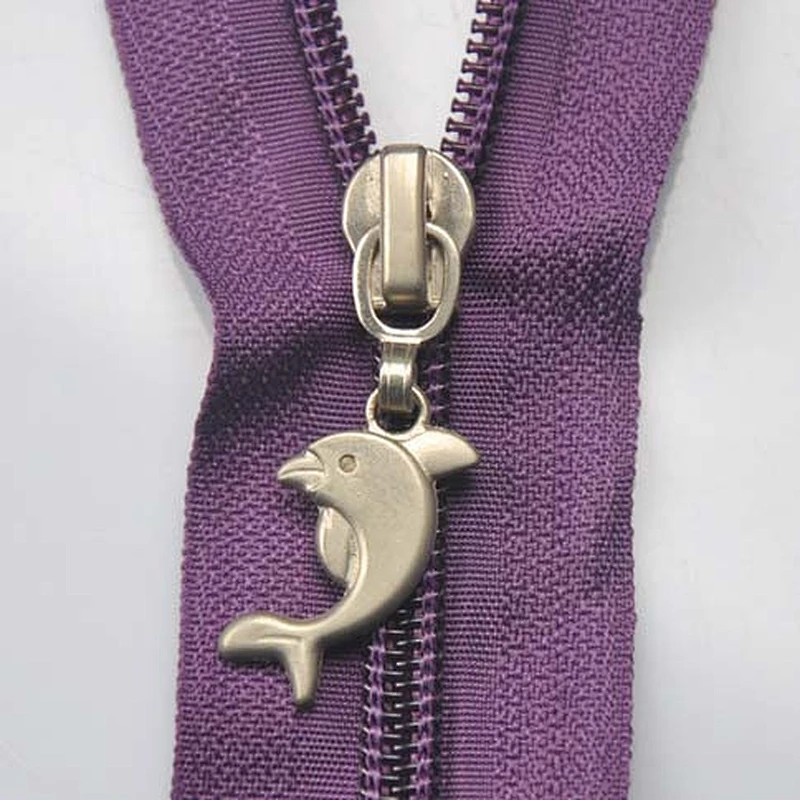 Zipper and Slider for Fashion zipper