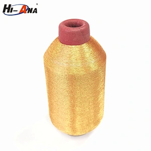 Best hot selling High strength embroidery with metallic thread