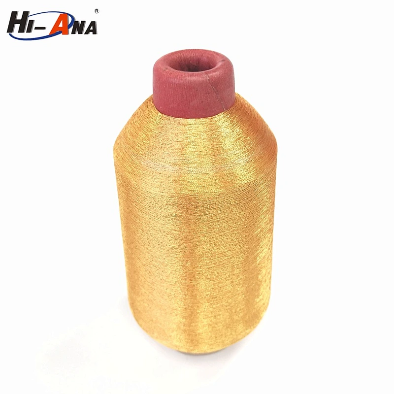 Best hot selling High strength embroidery with metallic thread