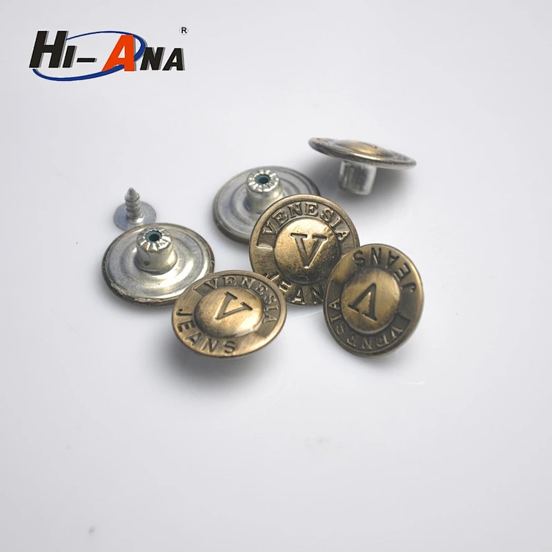 Fashion jeans button face for hole shake style China supplier