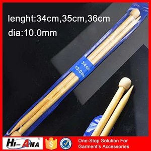 hi-ana tailor3 Trade assurance Top quality knitting needles bamboo