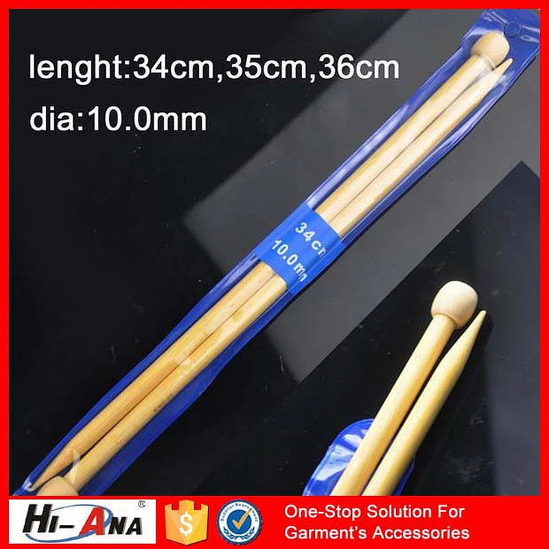 hi-ana tailor3 Trade assurance Top quality knitting needles bamboo