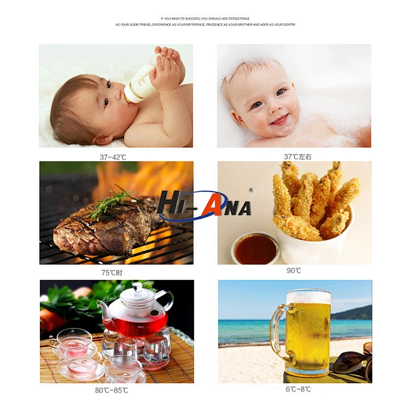 [Two-year warranty]Extended temperature detector, food temperature, water temperature, thermometer