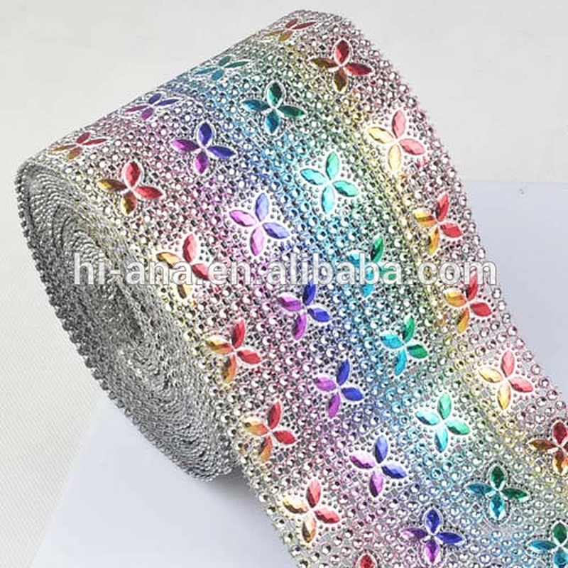 plastic rhinestone mesh