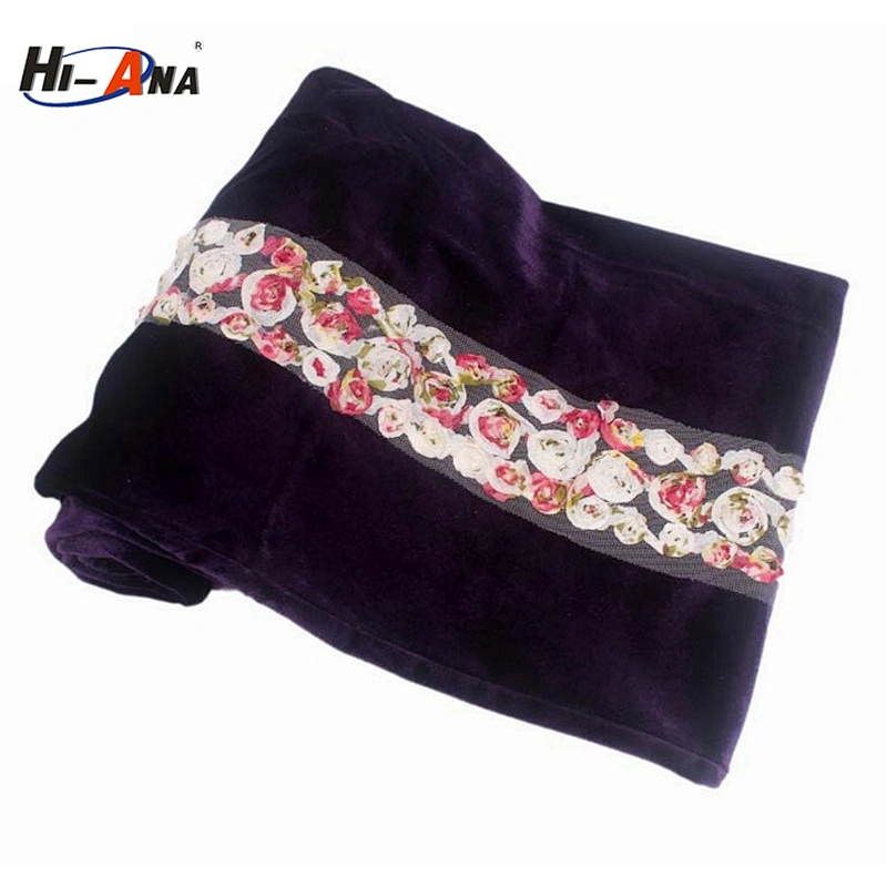 New Design Long Velvet Head Wrap Women Nigerian Turban Hijab Headscarf