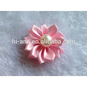 Children 's multi - angle multi - angle pearl flower hair with flower head flower clothing accessories DIY accessories ribbons f