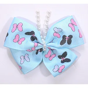 hi-ana ribbon 199 Butterfly Animal Print Ribbon Printed Grosgrain Ribbon