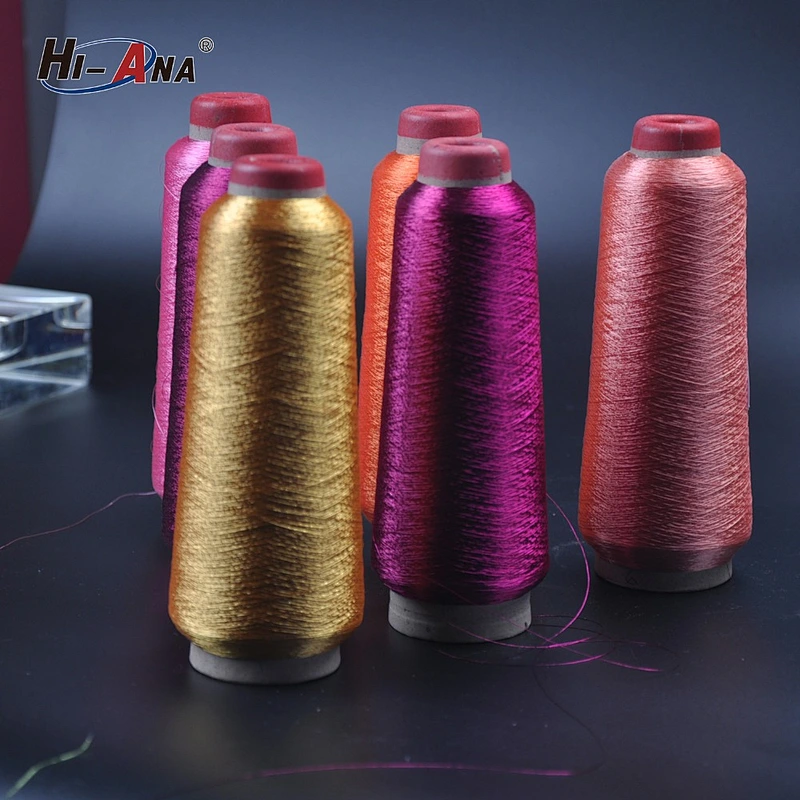 hi-ana thread2 Manufacuring oeko-tex standard Sew Good real gold thread